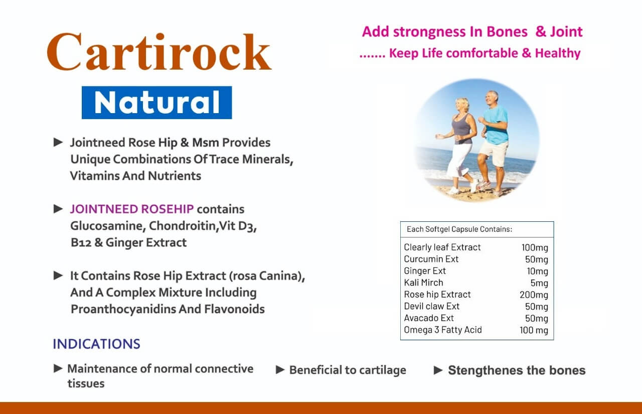 Cartirock Natural - Winlet Pharma
