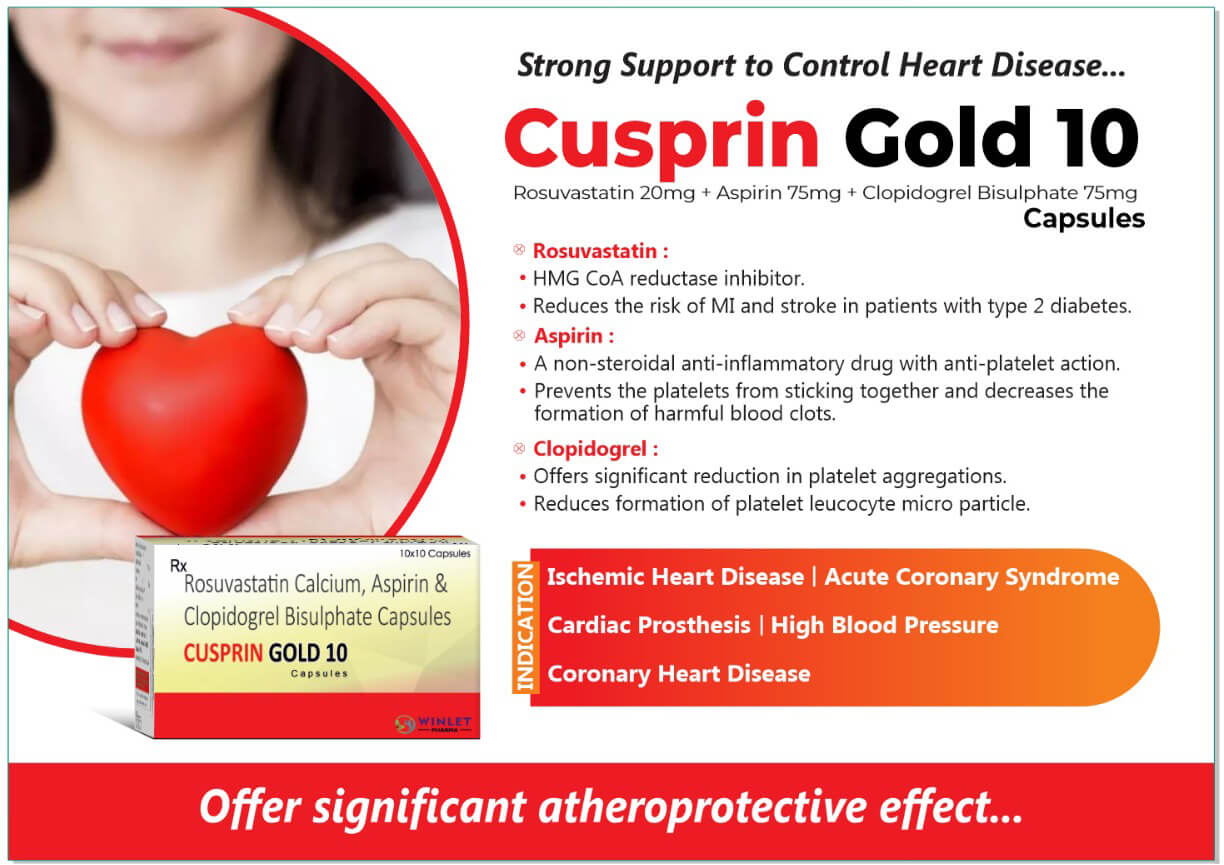 Cusprin Gold 10 - Winlet Pharma